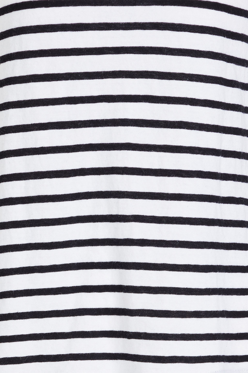 Shop Enza Costa Easy Striped Cotton And Cashmere-blend Jersey Tank In Black