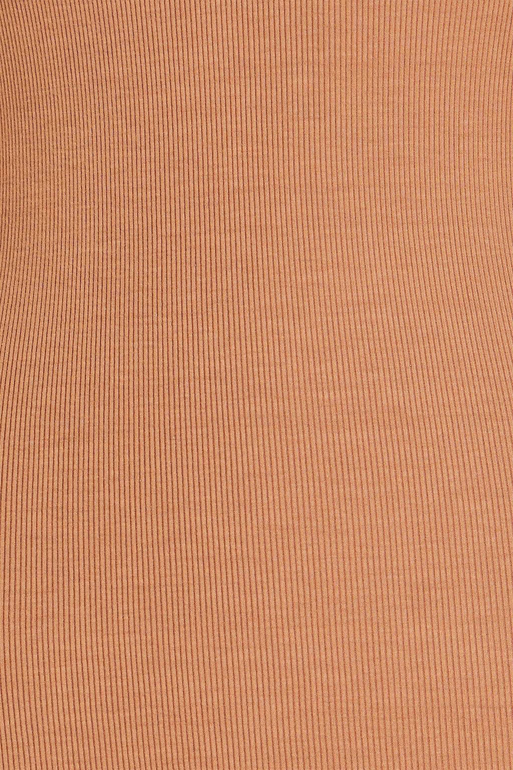 ENZA COSTA Ribbed jersey top