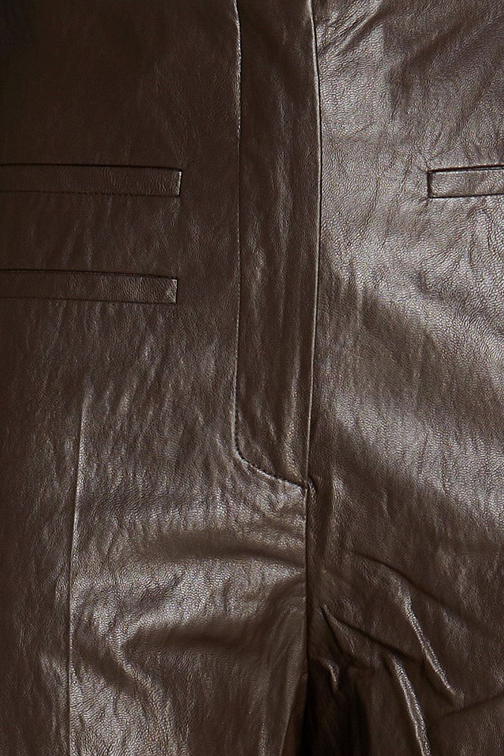 REJINA PYO Faux leather wide-leg pants