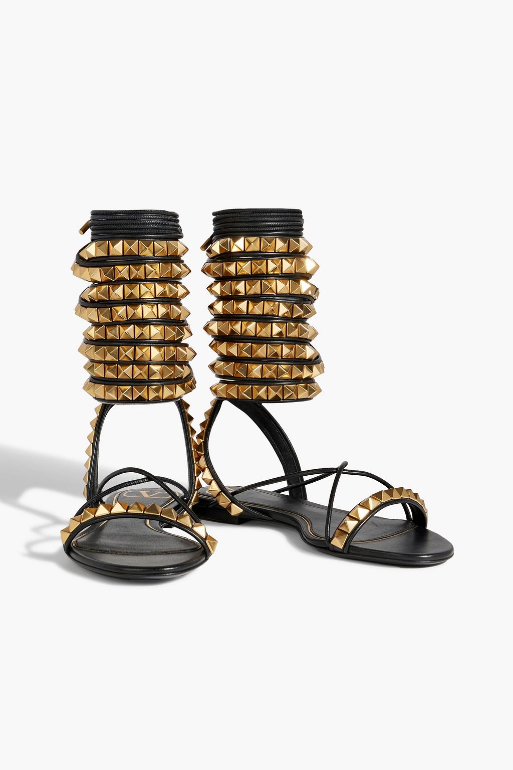 VALENTINO GARAVANI Rockstud No Limit leather sandals