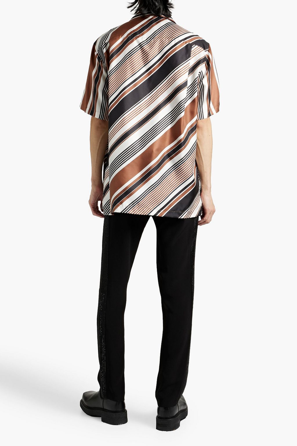 DOLCE&GABBANA Striped silk shirt