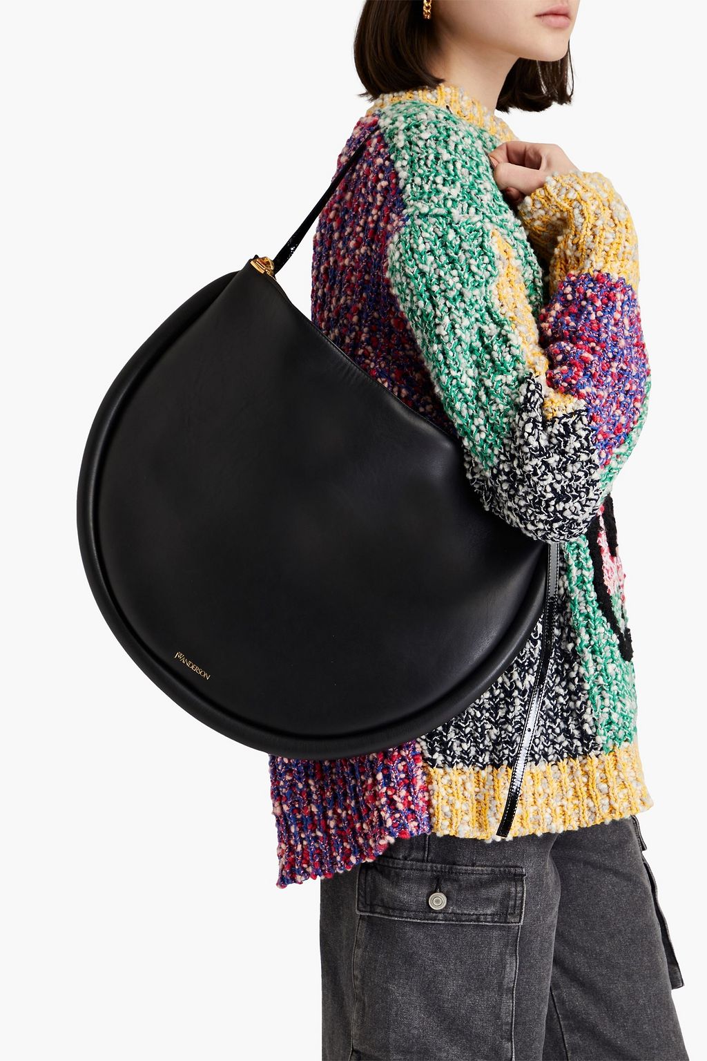 JW ANDERSON Bumper Moon leather shoulder bag THE