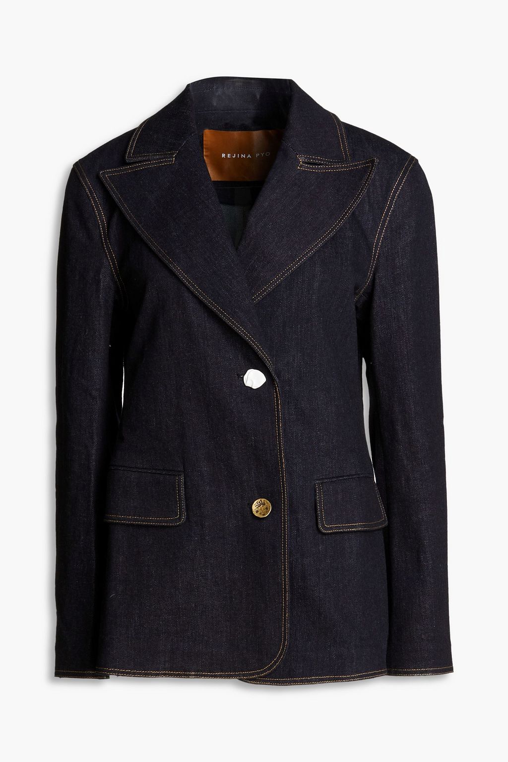 Ralph lauren deals denim blazer