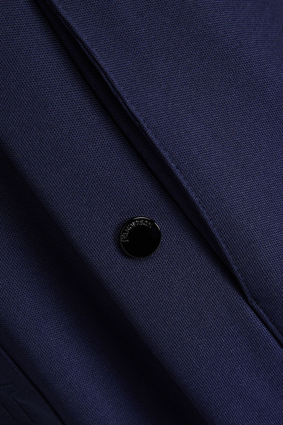 Jw Anderson Snap-detailed Jersey Track Pants In Navy