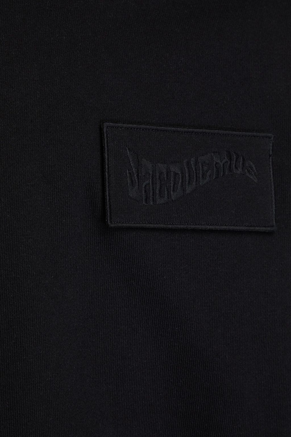JACQUEMUS Santon logo-appliquéd French cotton-terry sweatshirt