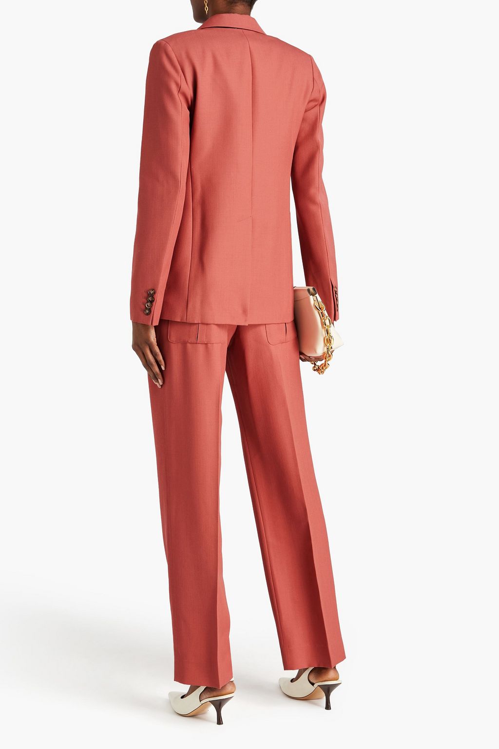 VICTORIA BECKHAM Wool-canvas blazer