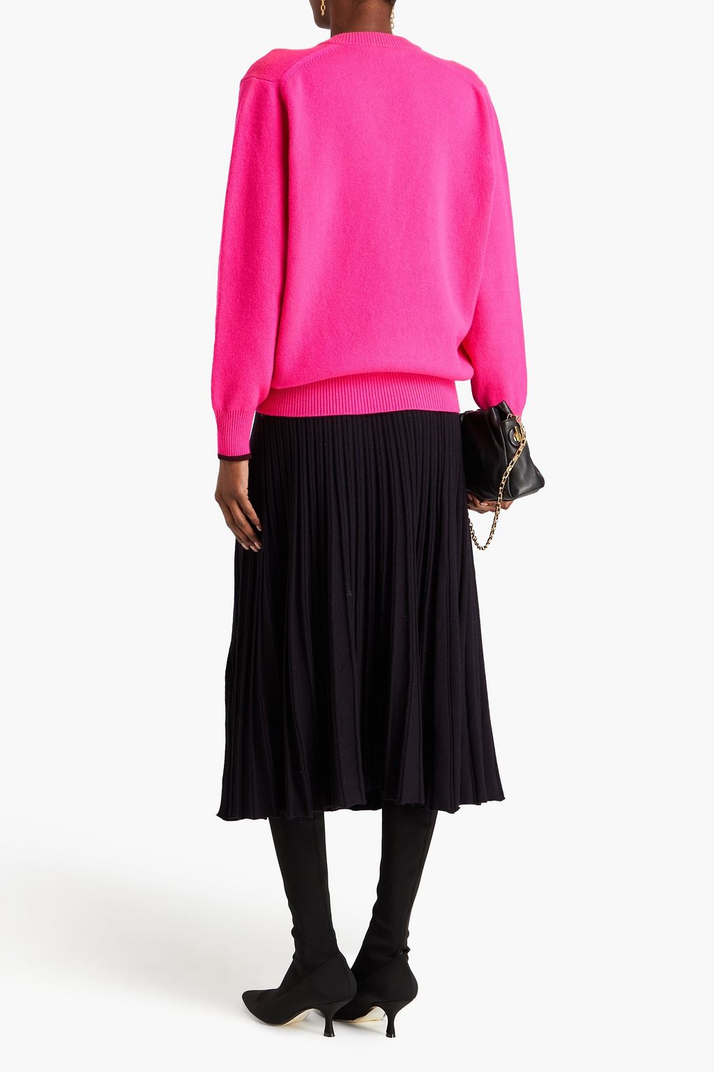 VICTORIA BECKHAM Cashmere blend sweater THE OUTNET