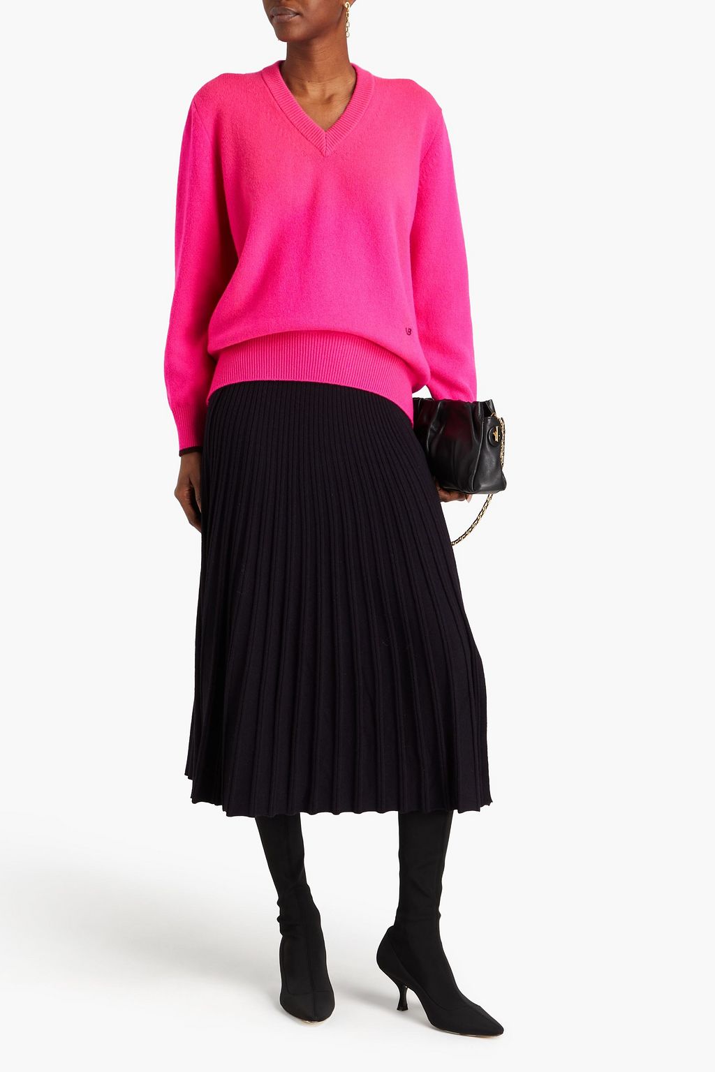 VICTORIA BECKHAM Cashmere-blend sweater