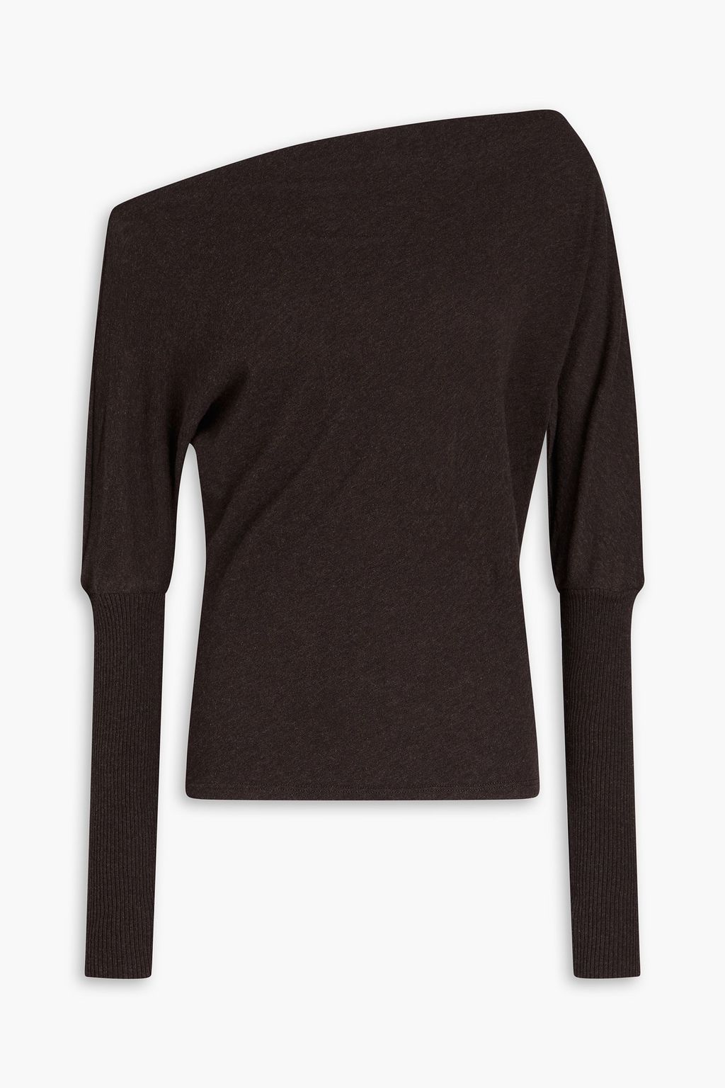 One shoulder on sale cashmere sweater