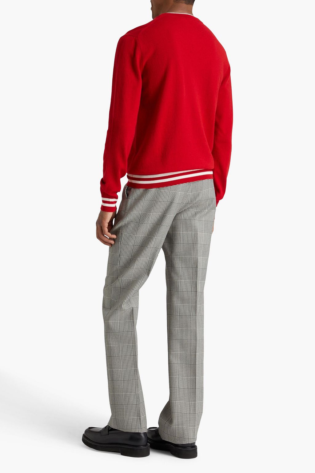 DOLCE&GABBANA Jacquard-knit cashmere sweater