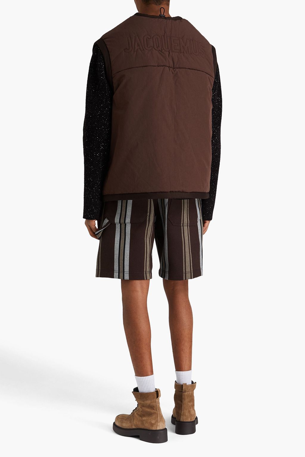 JACQUEMUS Carozzu padded cotton vest