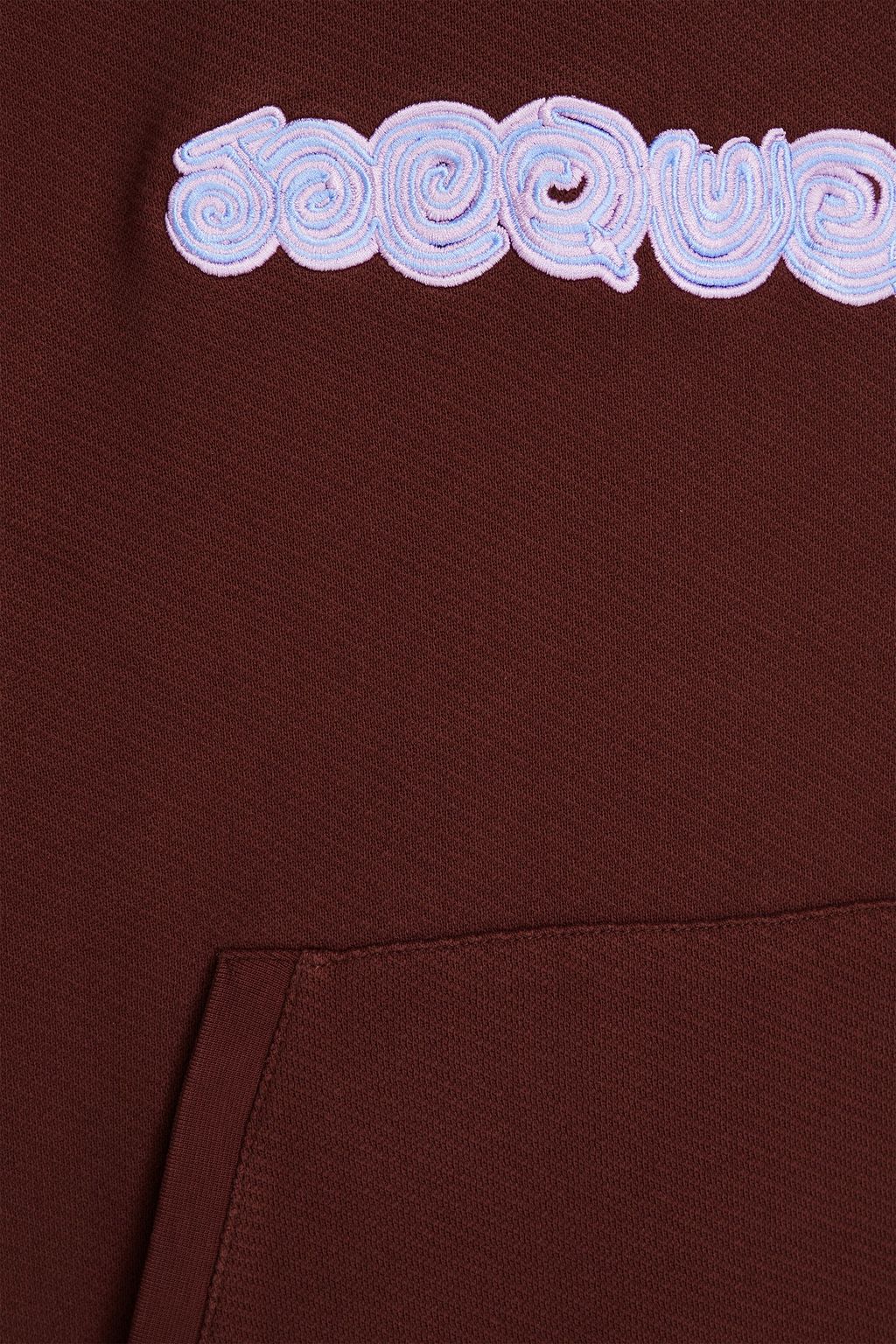 JACQUEMUS フレンチコットンテリー フーディ 刺繍