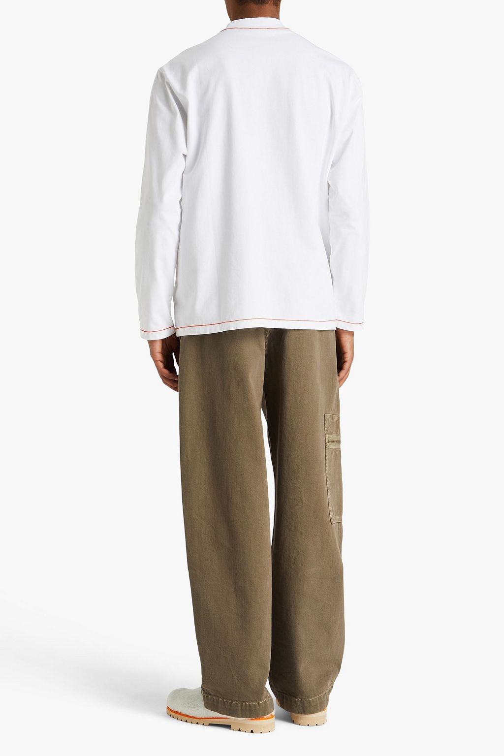 JACQUEMUS Pate A Modeler logo-print cotton-jersey T-shirt