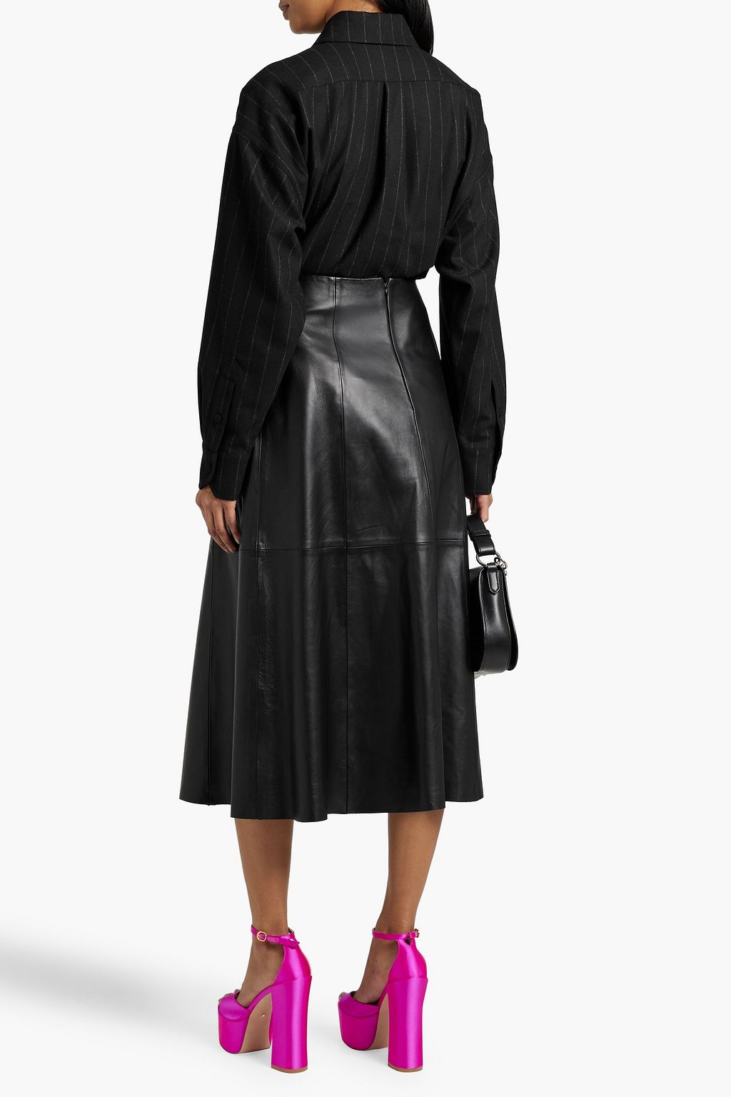 EMILIA WICKSTEAD Audre pinstriped poplin shirt