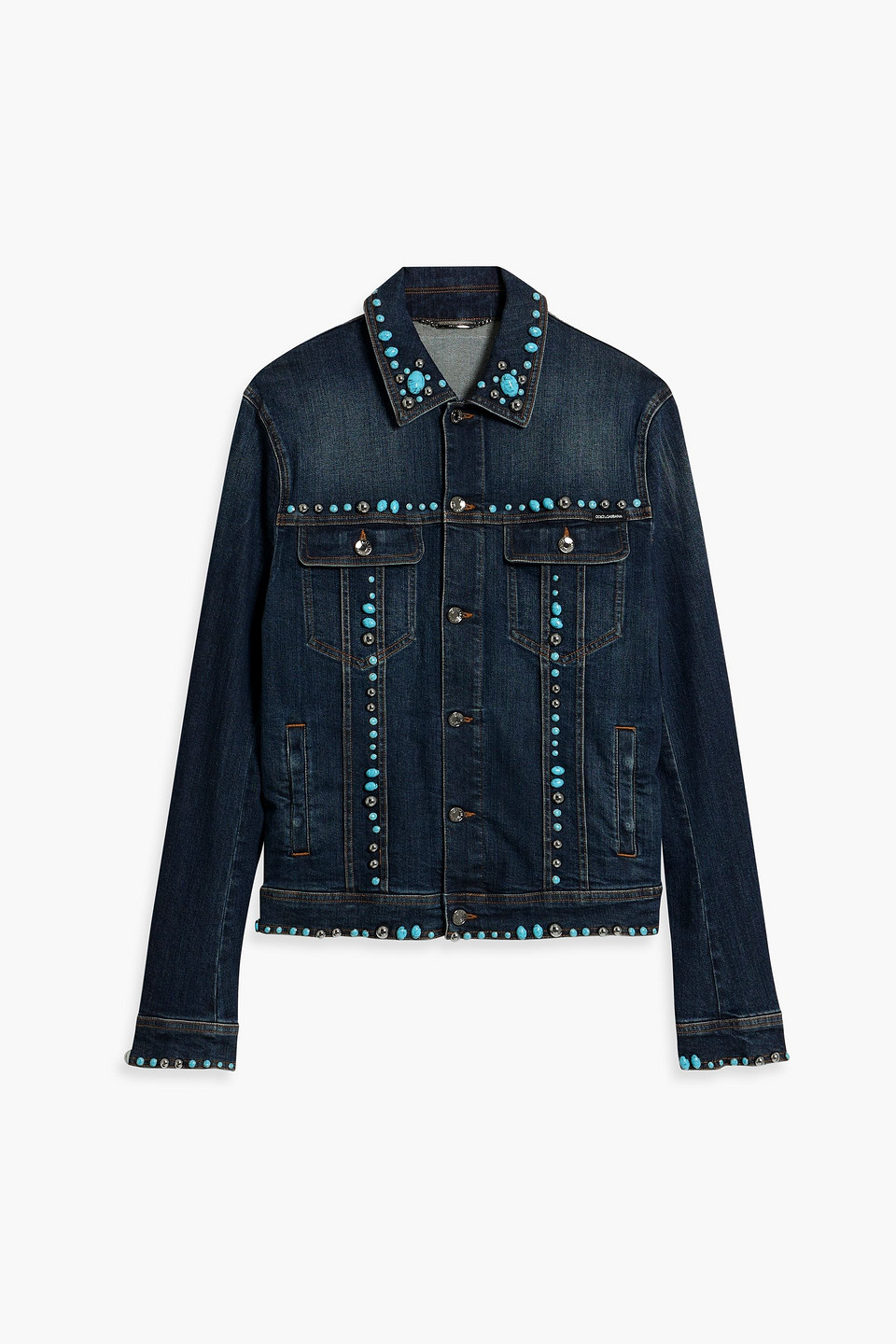 Dolce&Gabbana Studded denim jacket