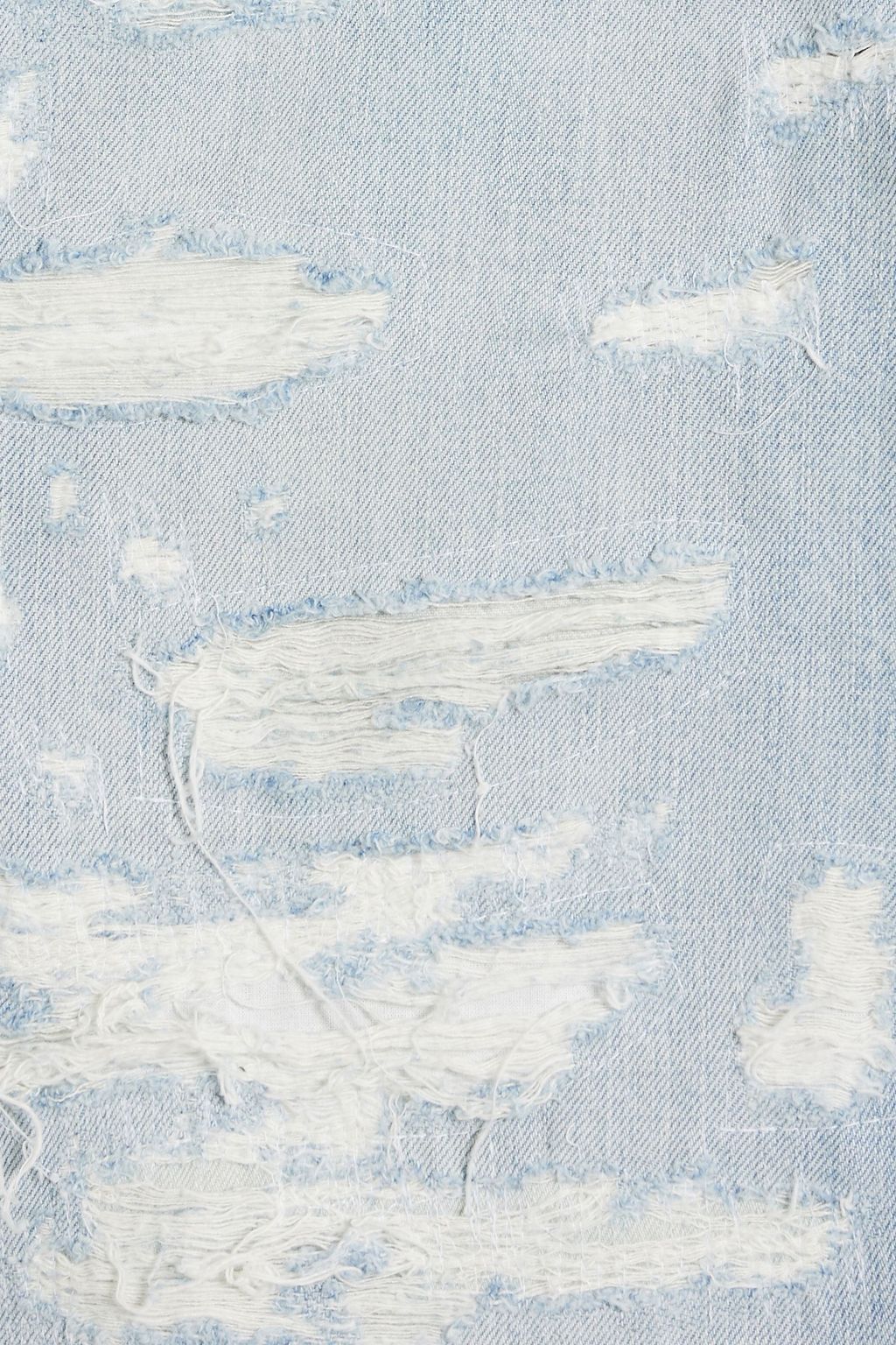 DOLCE&GABBANA Slim-fit distressed denim jeans