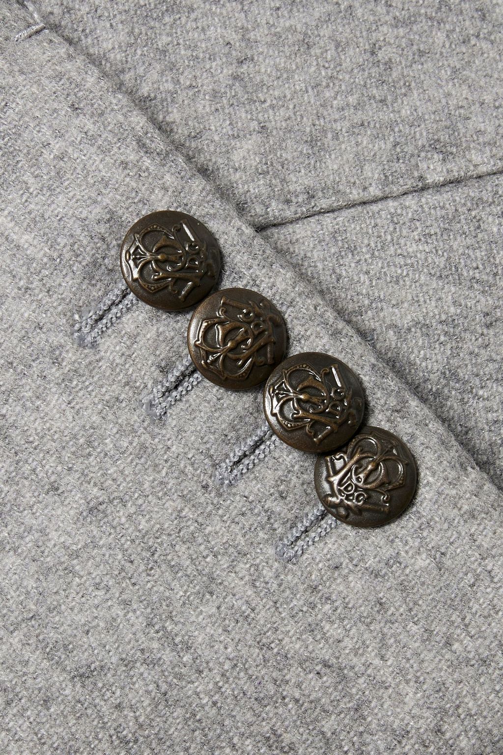 DOLCE&GABBANA Cashmere-blend flannel blazer