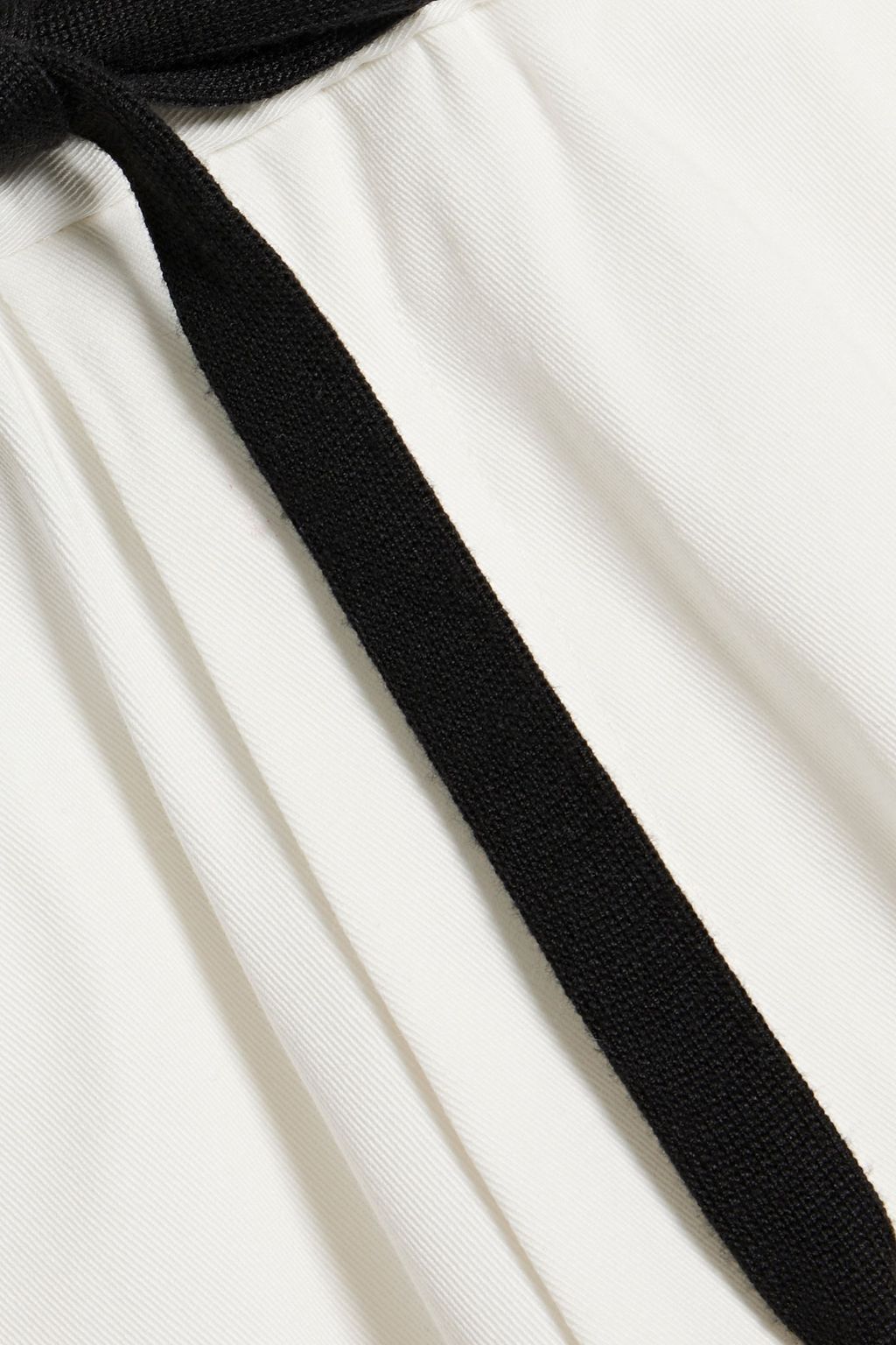 DOLCE&GABBANA Appliquéd stretch-cotton twill track pants