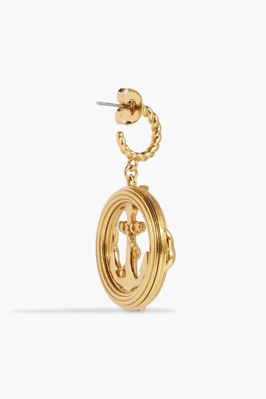 ZIMMERMANN Gold-tone enamel earrings
