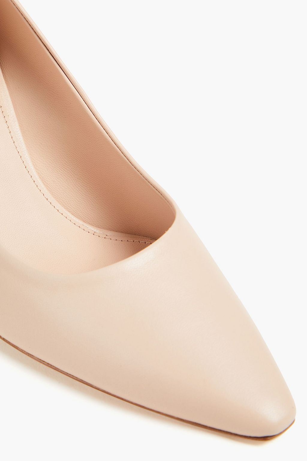FERRAGAMO Justina 70 leather pumps