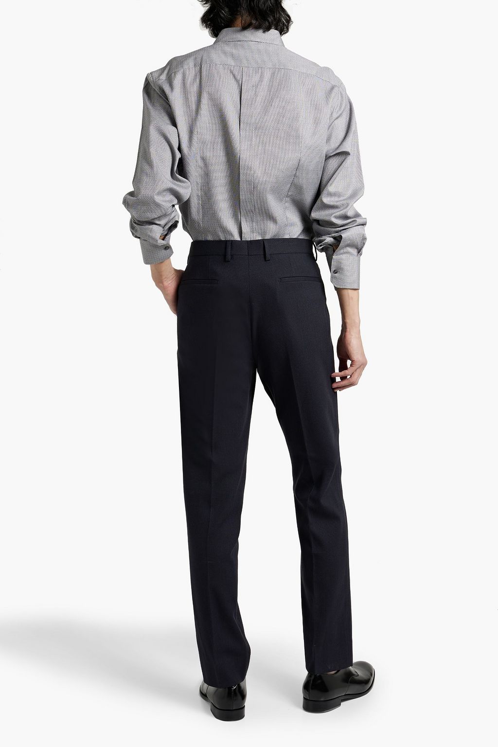 DOLCE&GABBANA Cotton-jacquard shirt
