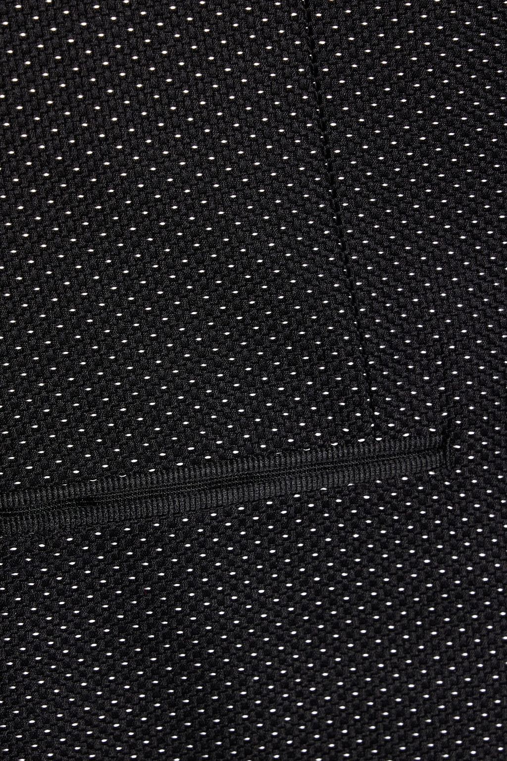 DOLCE&GABBANA Polka-dot jacquard blazer