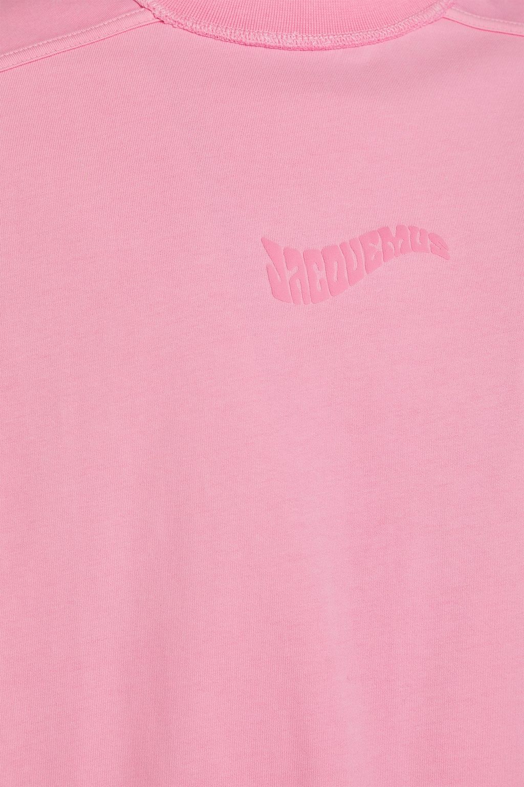 JACQUEMUS Layered flocked cotton-jersey T-shirt