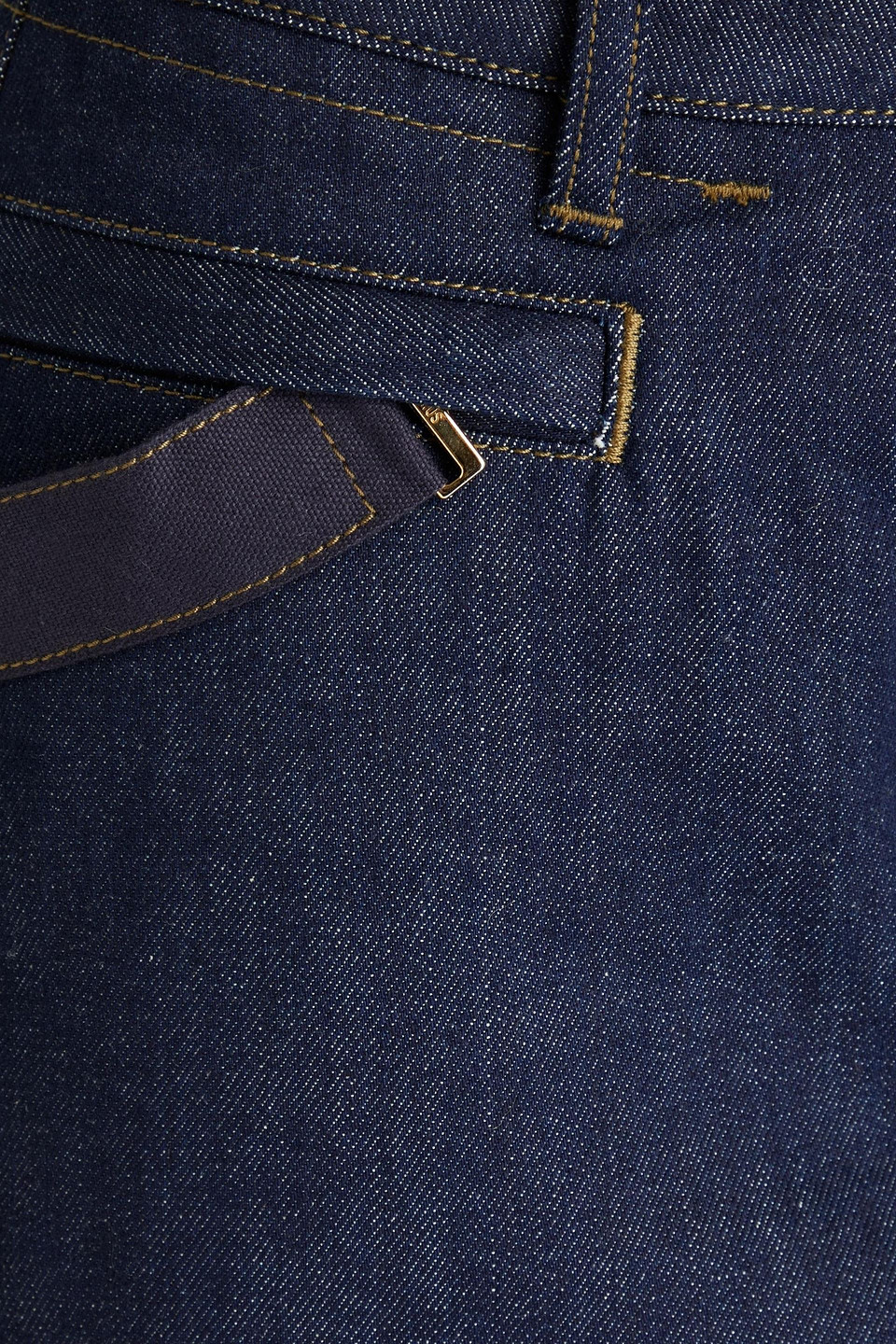 JACQUEMUS NIMES DENIM MINI SKIRT