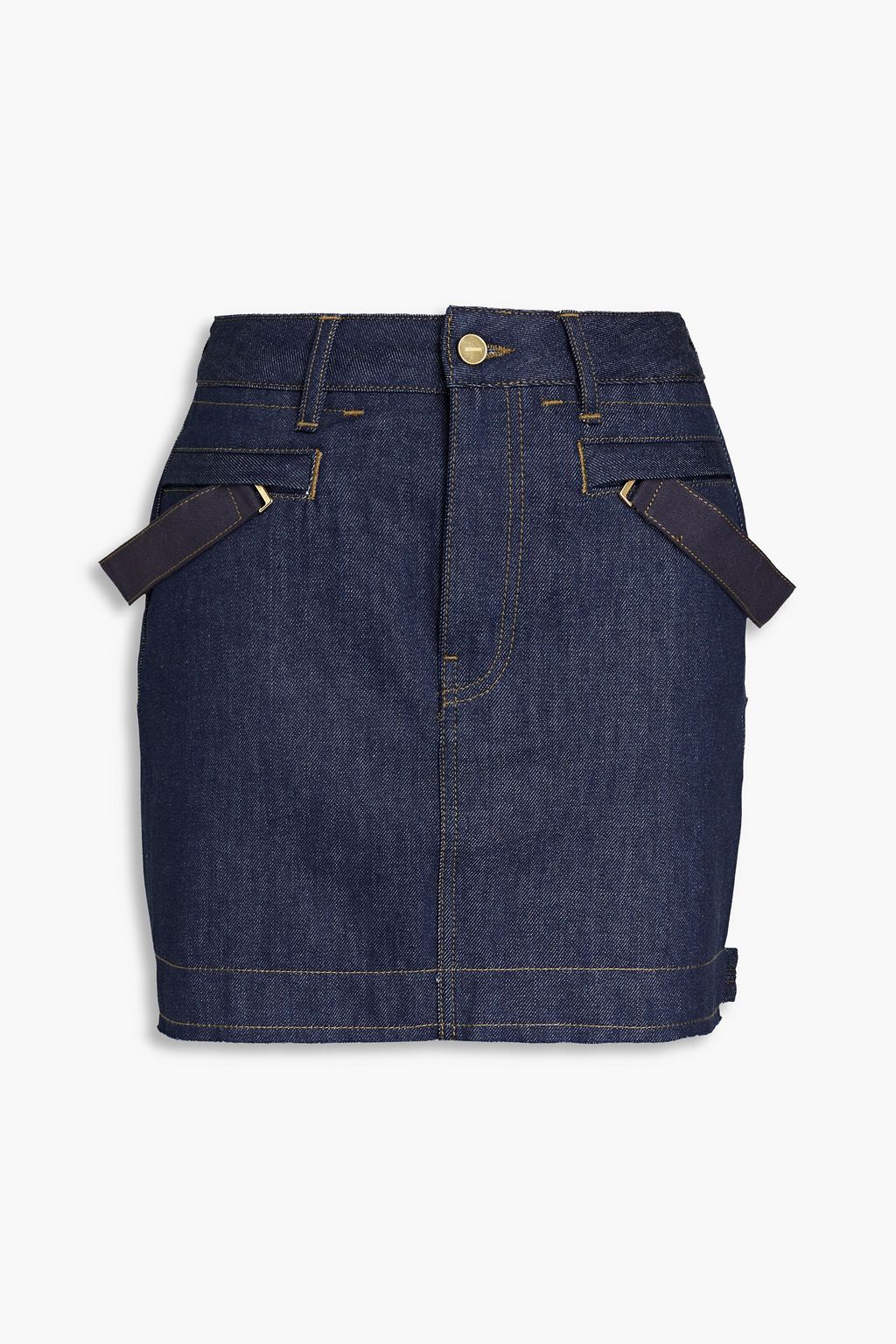 JACQUEMUS Nimes denim mini skirt | THE OUTNET