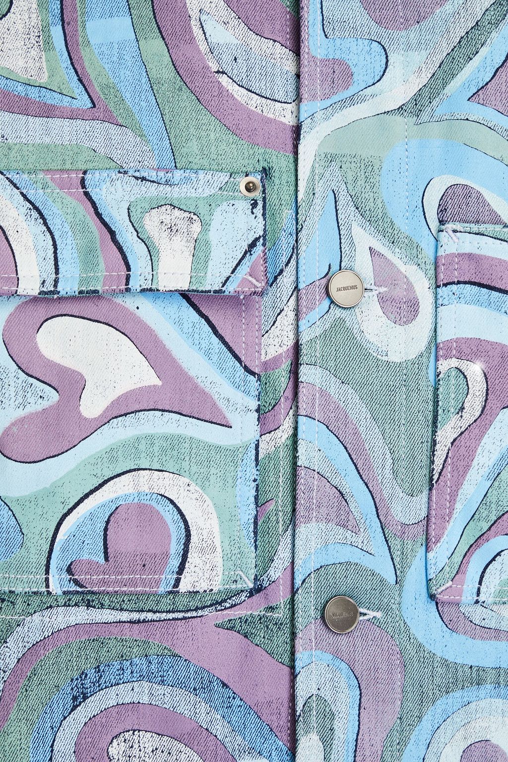 JACQUEMUS Pescadou printed denim jacket