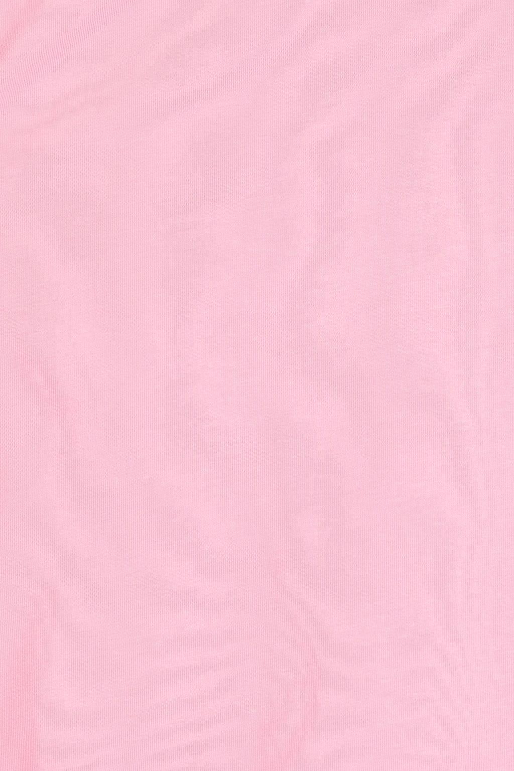 JACQUEMUS 로고 프린트 코튼 저지 티셔츠