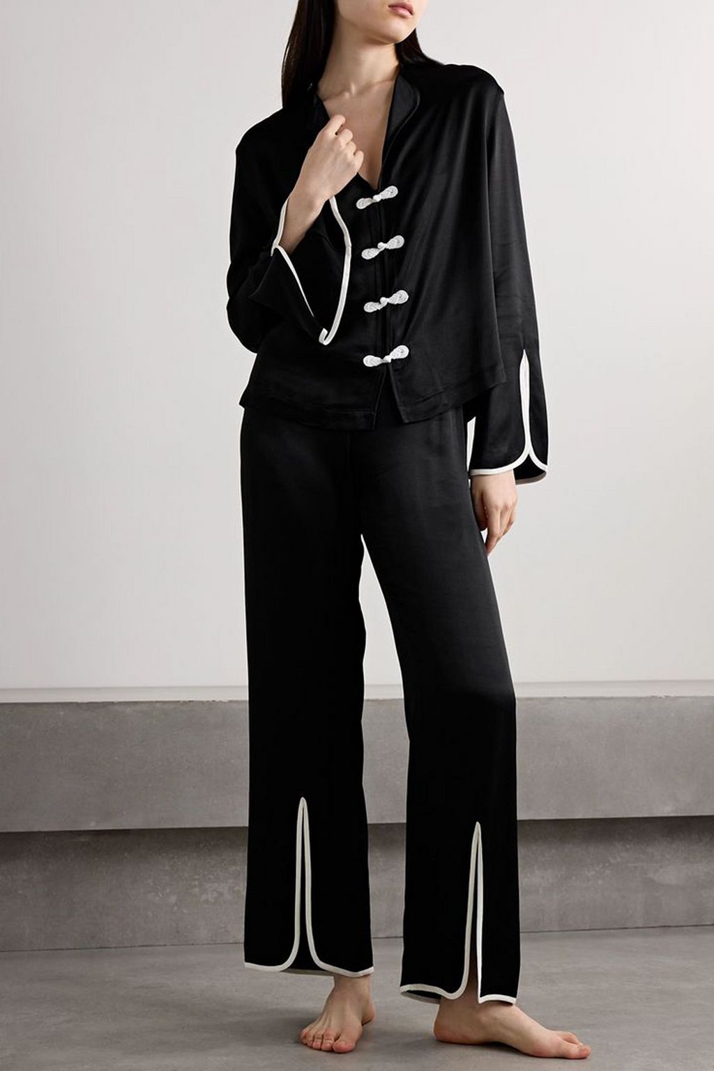 SLEEPER Louis Pyjama aus Satin