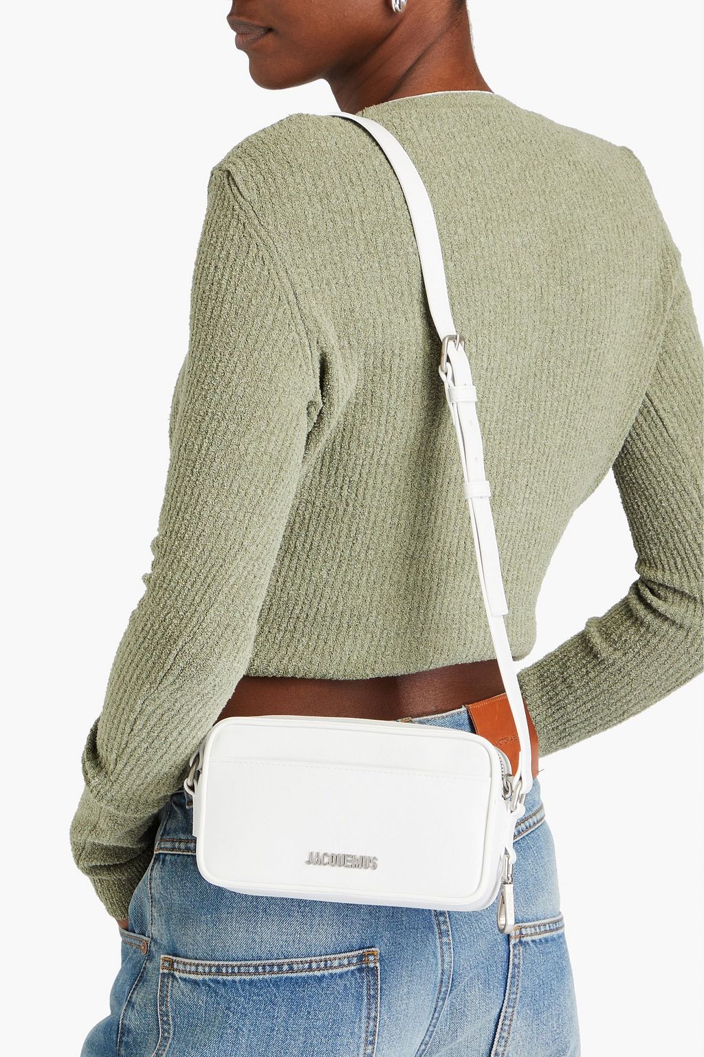 JACQUEMUS Le leather shoulder bag THE
