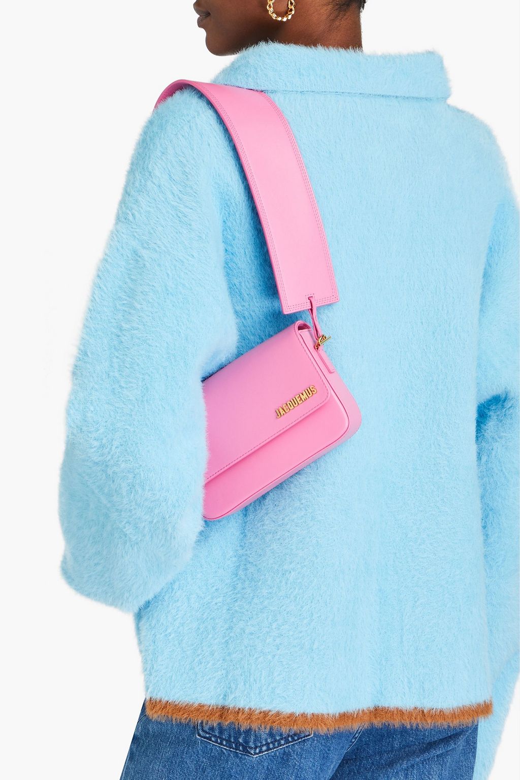 JACQUEMUS Le Carinu leather shoulder bag