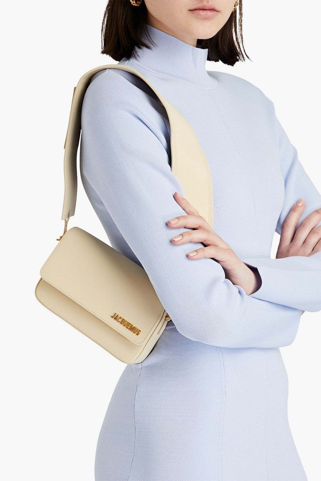 JACQUEMUS Le Carinu leather shoulder bag THE