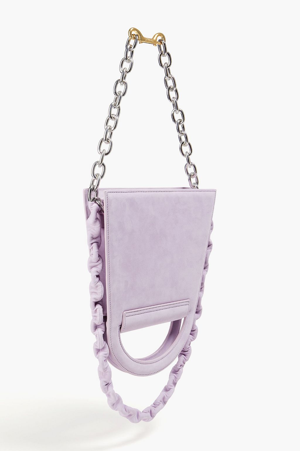 JACQUEMUS L'envers suede shoulder bag