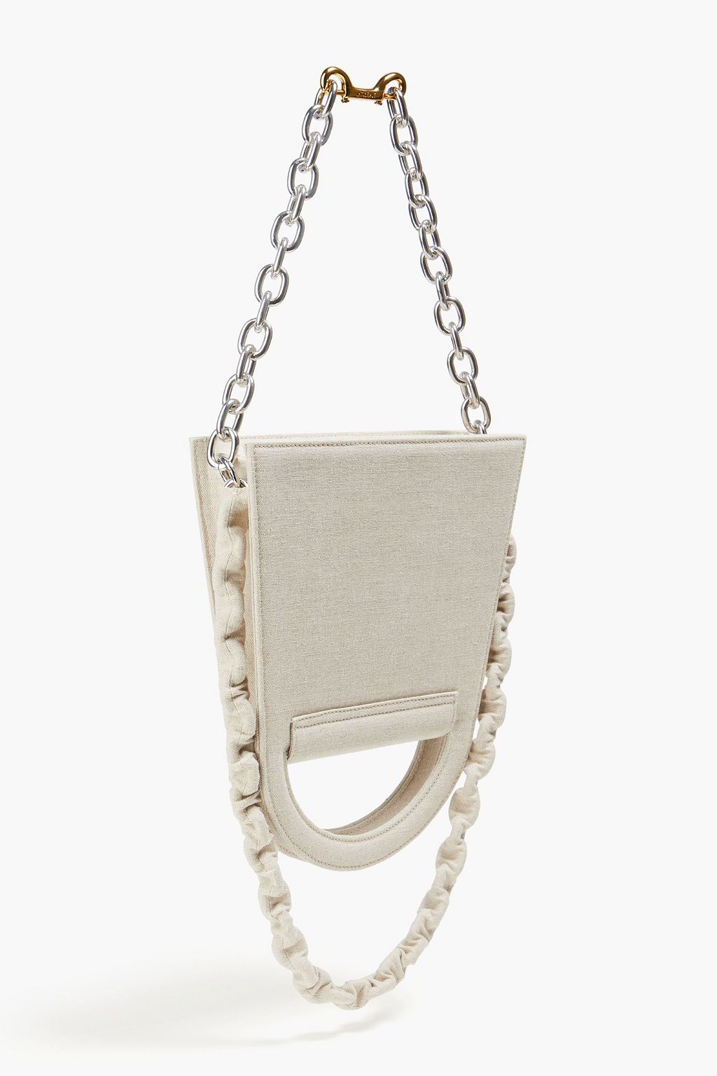 JACQUEMUS L'envers canvas shoulder bag