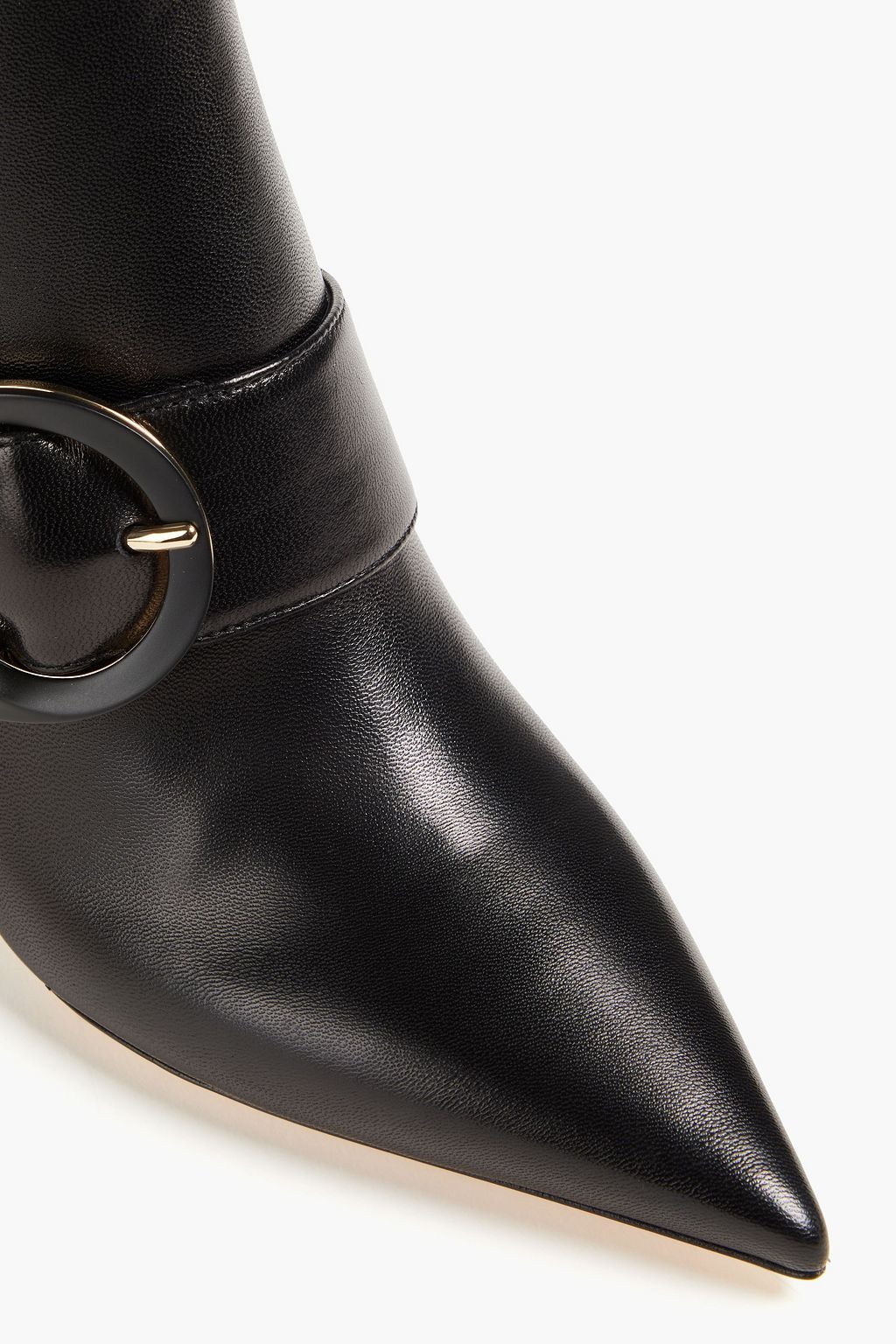 JIMMY CHOO Magik 90 buckled leather ankle boots