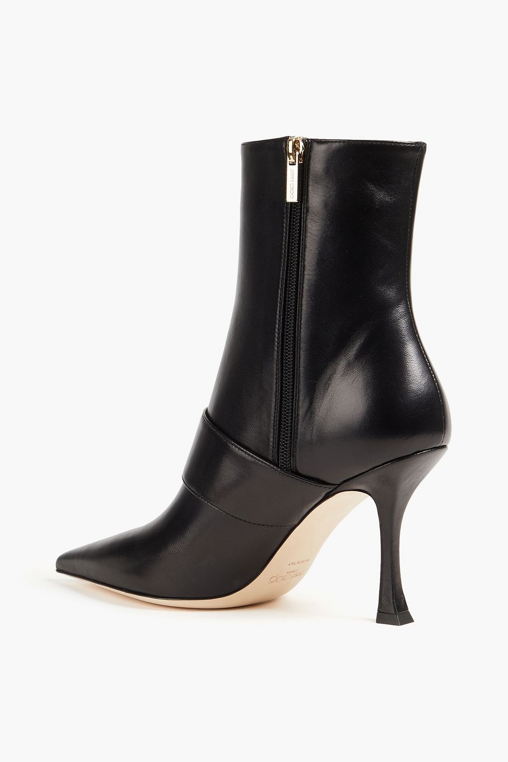 JIMMY CHOO Magik 90 buckled leather ankle boots