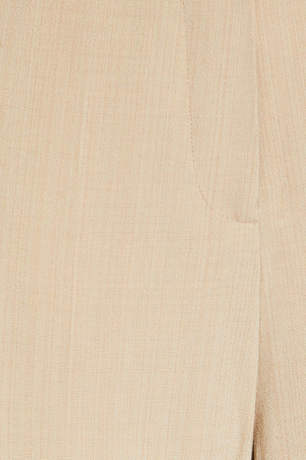 JACQUEMUS بنطال “أستوين” بأرجل مستقيمة مصنوع من الكريب