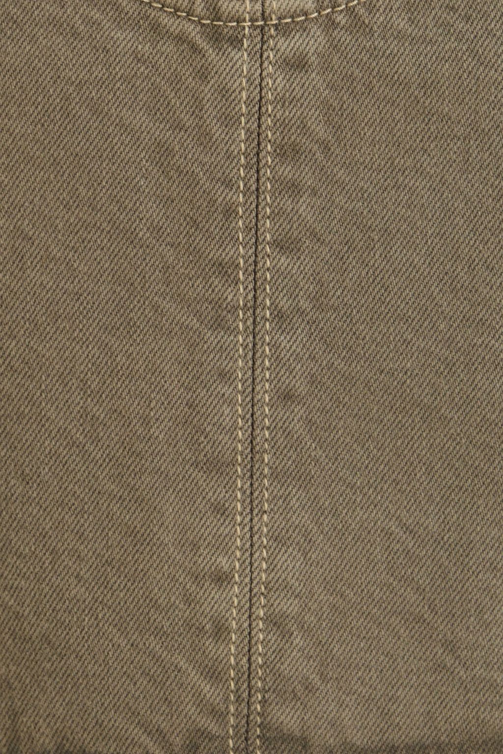 JACQUEMUS Papier open-back cropped denim halterneck top