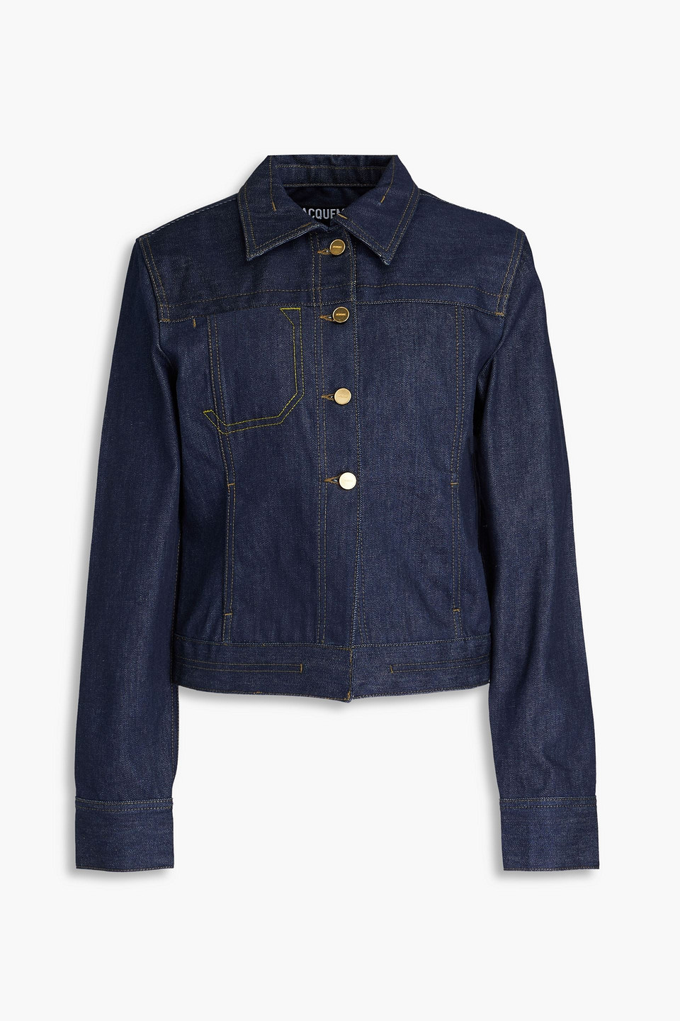 Jacquemus Nimes Jeansjacke In Dark Denim