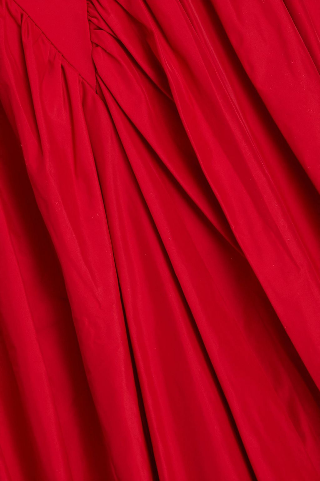 ZAC POSEN タフタ ロングドレス ストラップレス