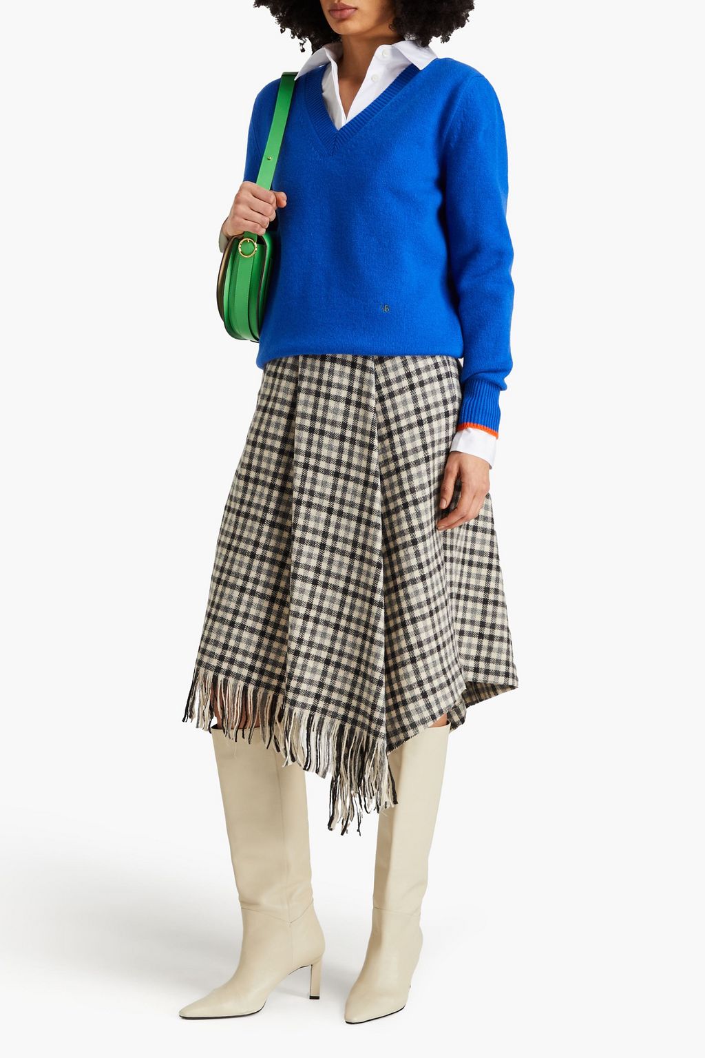 VICTORIA BECKHAM Cashmere-blend sweater