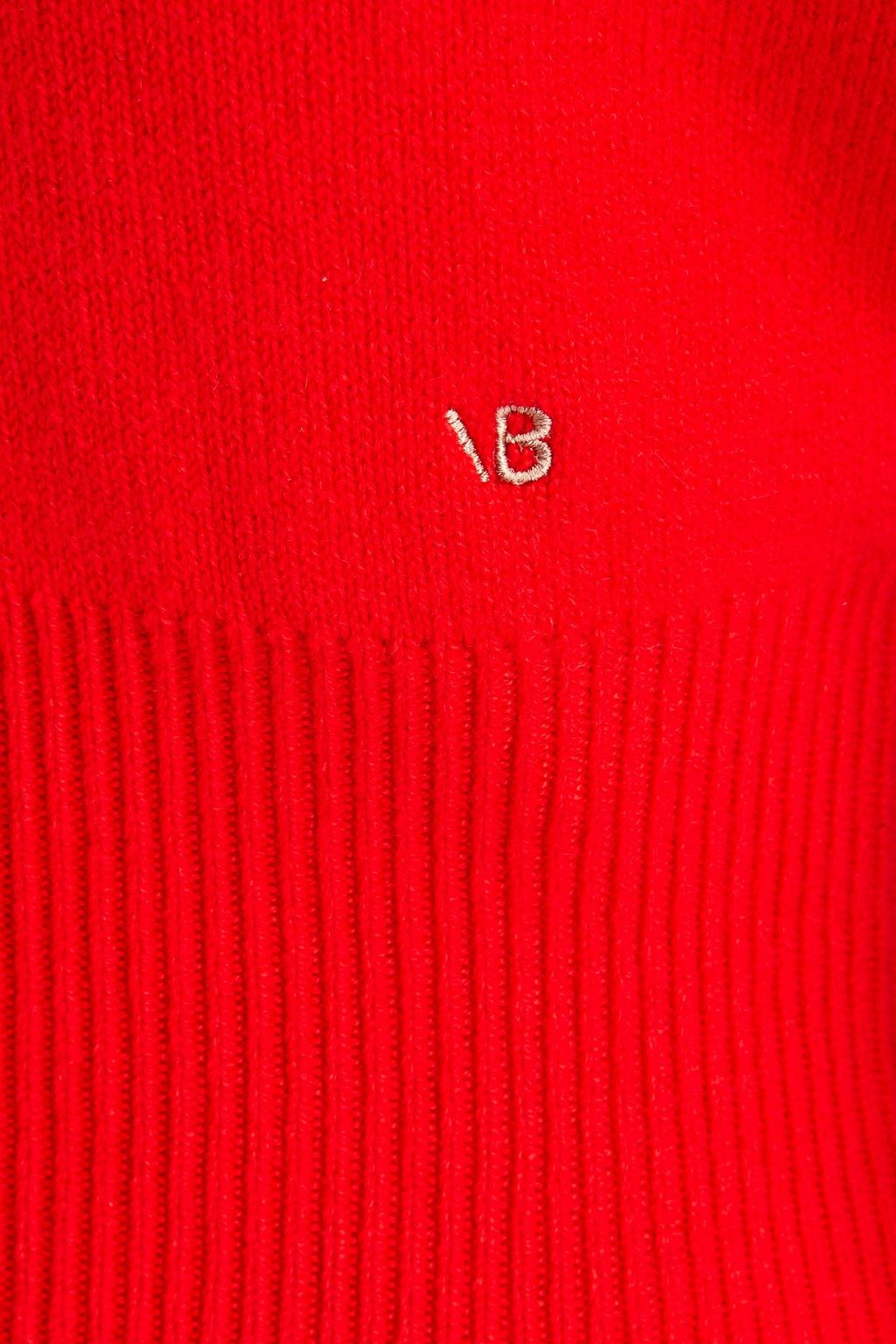 VICTORIA BECKHAM Cropped Rollkragenpullover aus einer Kaschmirmischung