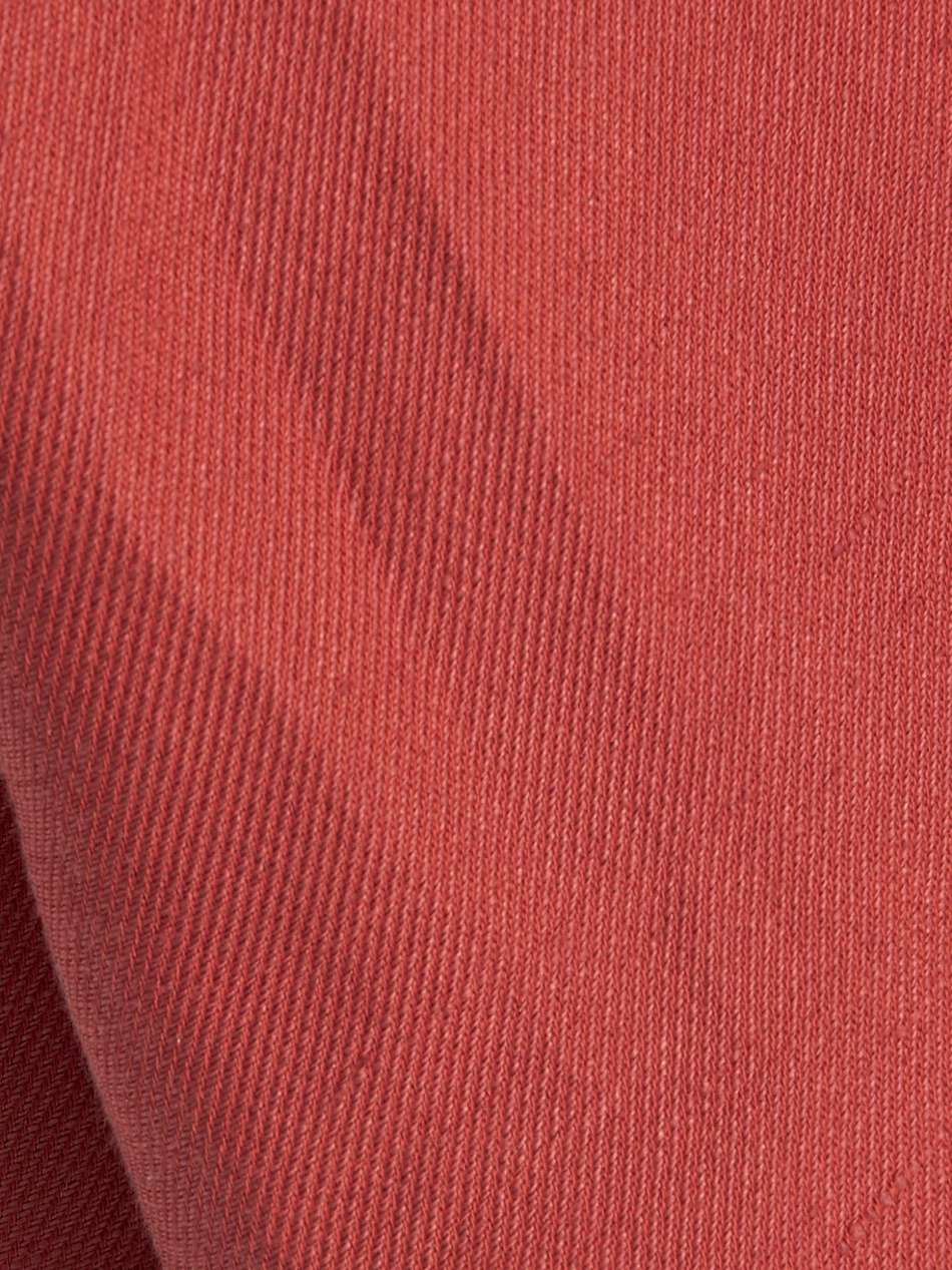 sonora frayed linen-blend twill maxi dress