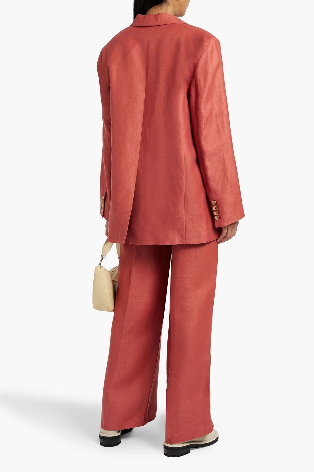 LOULOU STUDIO Sore linen-blend twill blazer
