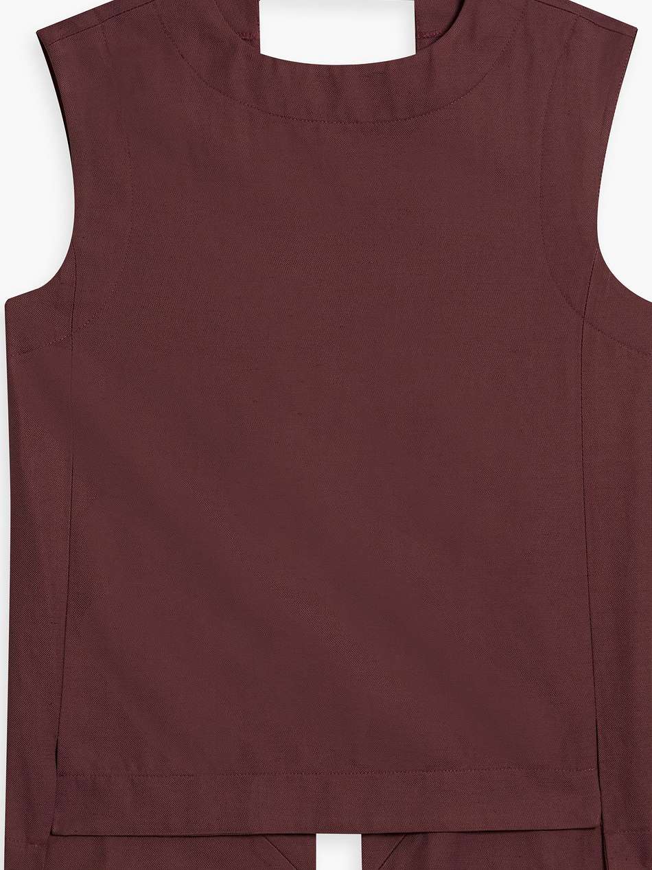 vomo cutout twill top