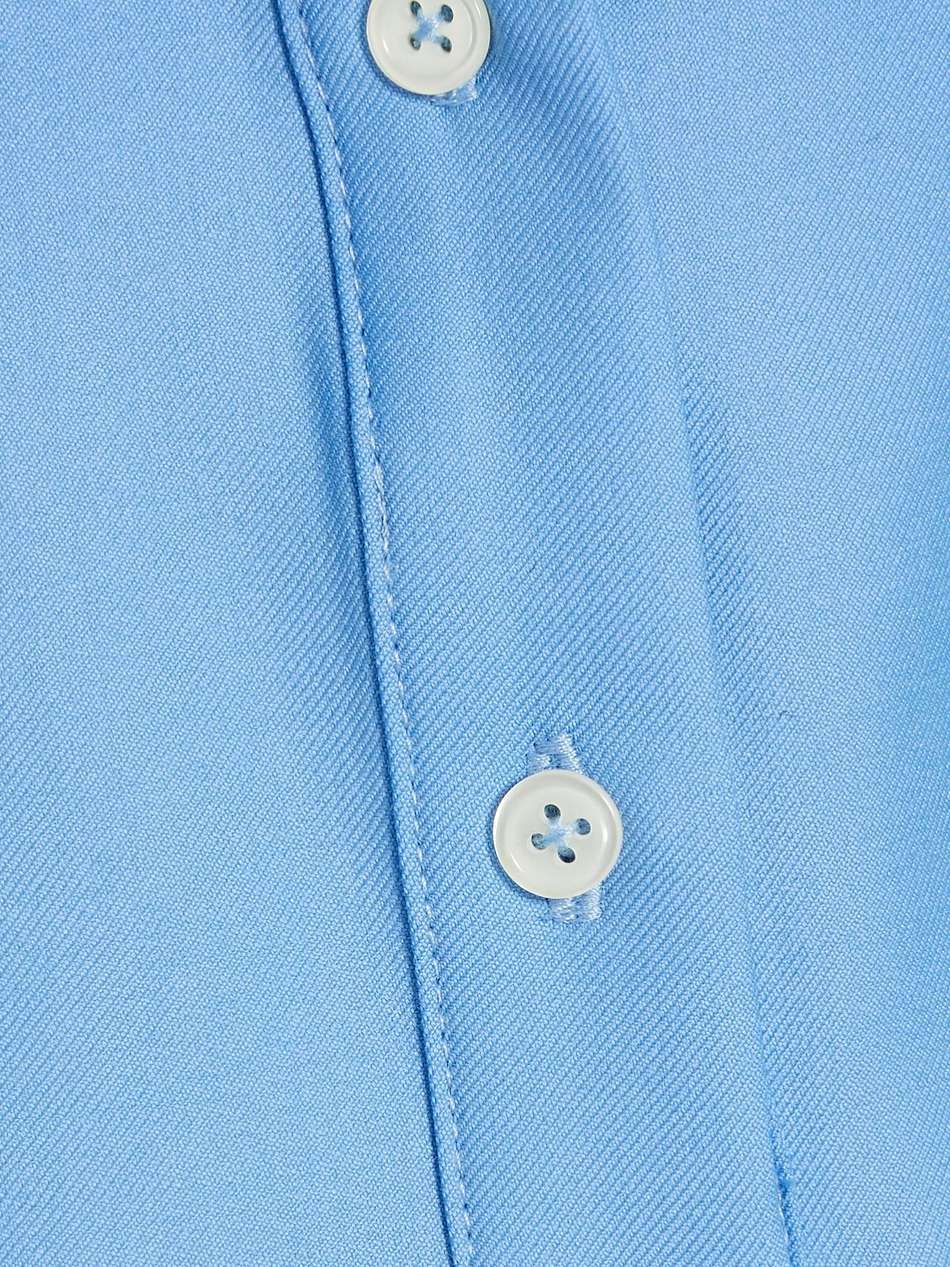 bira wool-twill midi shirt dress
