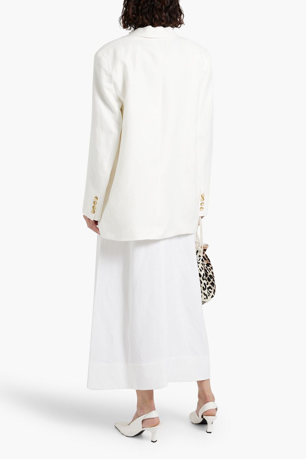 LOULOU STUDIO Sore linen-blend twill blazer